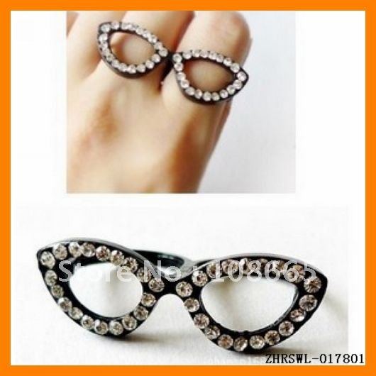 Morden-Glasses-Ring-Double-Finger-Ring-Double-Rings-Jewellery-Drop-Shipping-1pcs-ZHRSWL-017801
