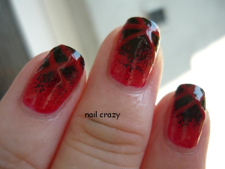 ch nail 1 with chanel black satin 4