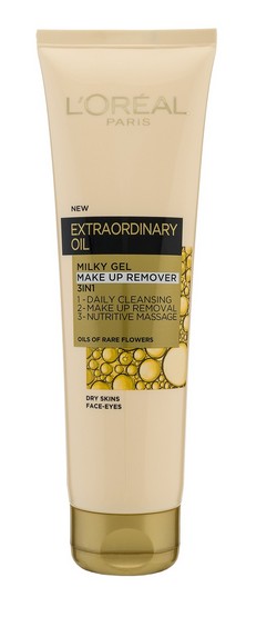 LOREAL extraordinary oil milky gel make up remover cr