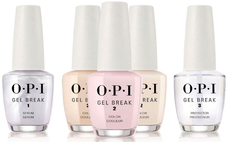 OPI Gel-Break-3-Step-Treatment-System Swatches