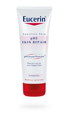 63053 PS EUCERIN INT Sensitive Skin product header pH5 SkinRepair cr