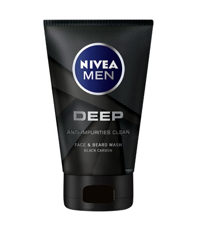 NIVEA MEN DEEP Clean gel za umivanje lica
