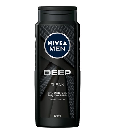 NIVEA MEN DEEP Clean gel za umivanje lica