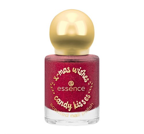 essence x mas wishes candy kisses scented nail polish 02 apple y ever after 8ml