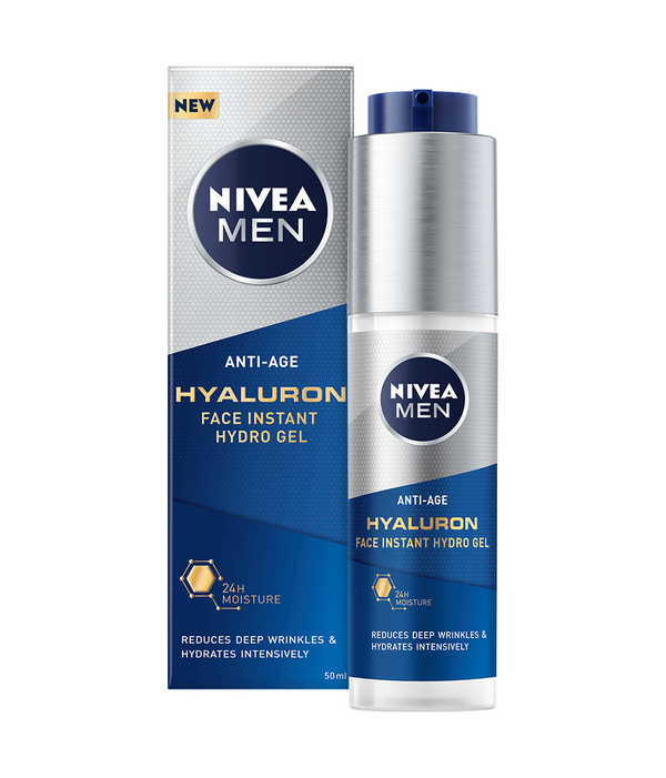 NIVEA MEN Hyaluron Active age gel za lice