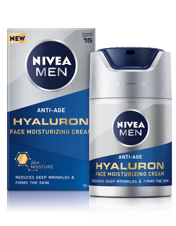 NIVEA MEN Hyaluron Active age hidratantna krema za lice cr