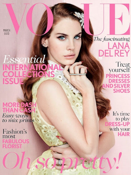 Lana Del Ray Vogue cover uk march
