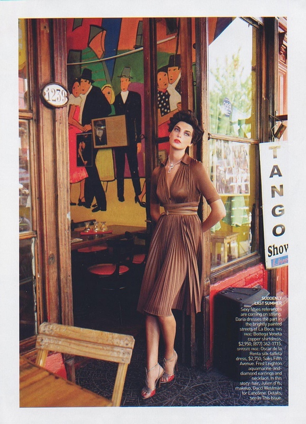 Daria Werbowy by Mario Testino