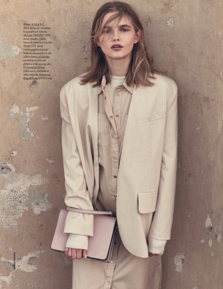 Aneta Pajak ELLE Italy Cover Photoshoot02