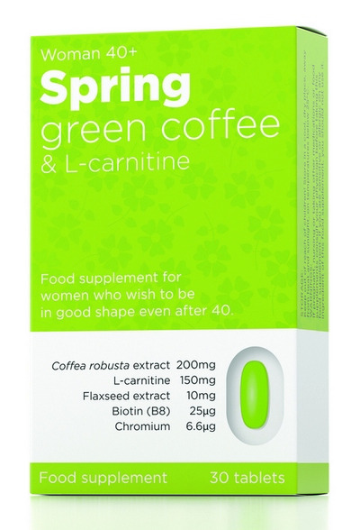 SPRING green coffe zrcalno cr