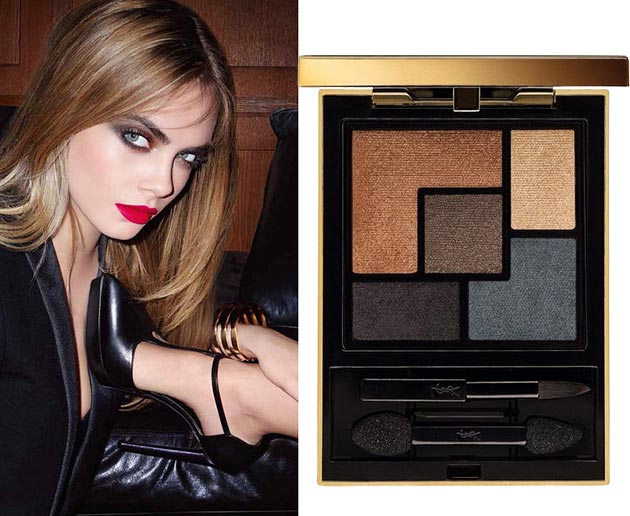 YSL Leather Fetish fall 2014 makeup collection1