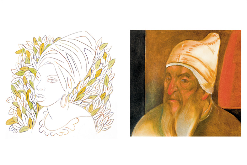 Milton Glaser  Portrait of Nina Simone 2003 Bad Pope 1994