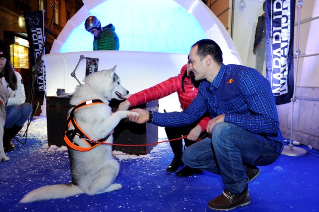 Marijo Moznik i clanovi nordijskog drustva