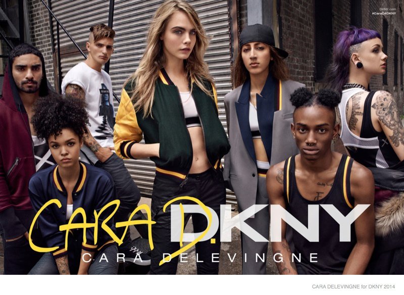cara delevingne dkny collection ad campaign2