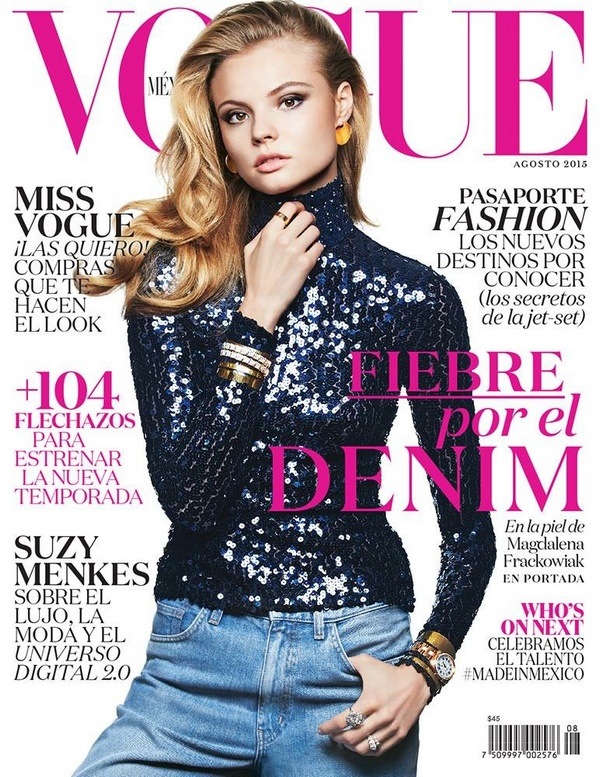 Magdalena-Frackowiak-Vogue-Mexico-August-2015-Cover01