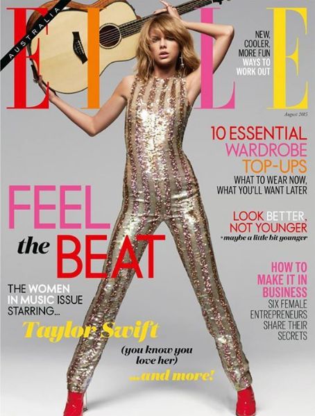 Taylor Swift - Elle Magazine Cover Australia August 2015