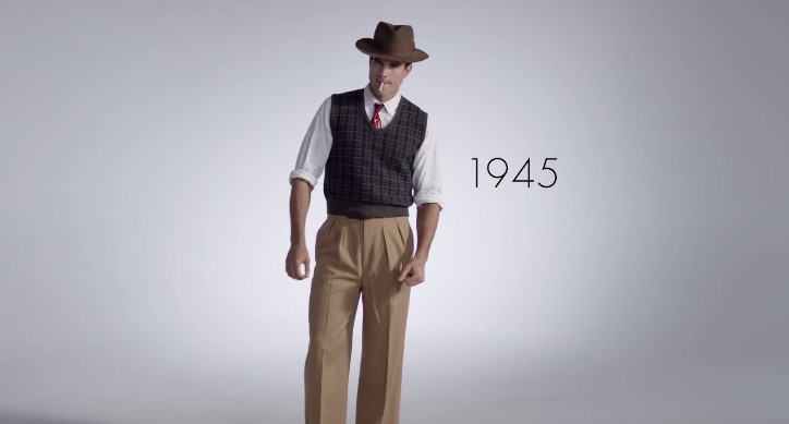 Menswear Fashions 1945