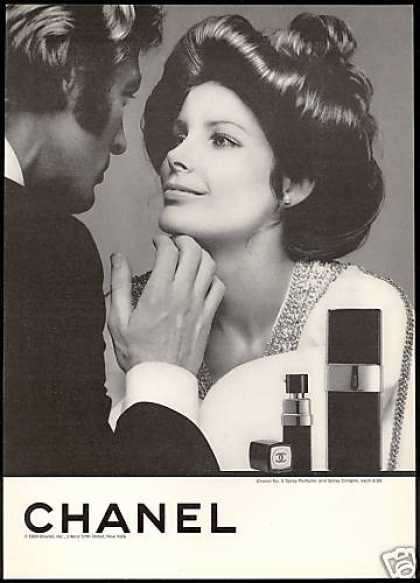 Vintage 1960 Chanel No. 5 ad