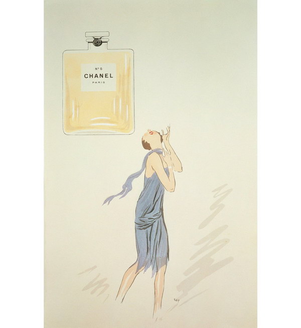 vintage beauty ad 1921 chanel n5