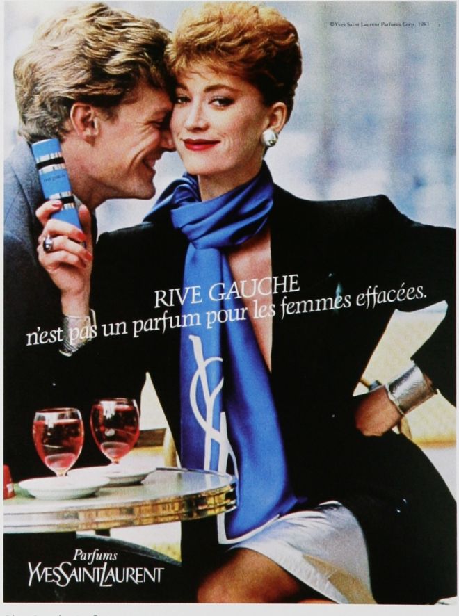 rive gauche ad 1980s