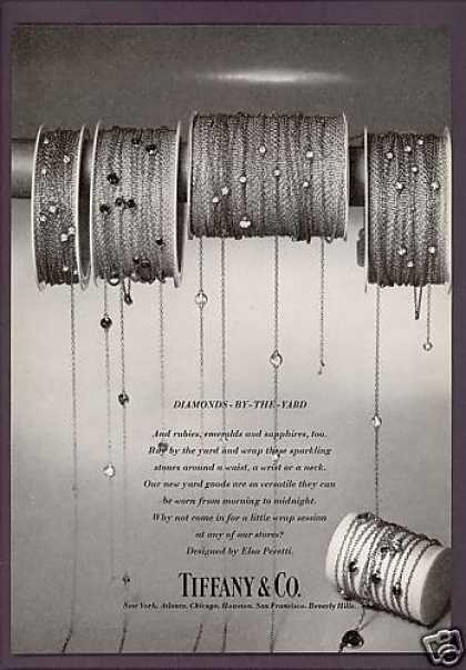 Elsa Peretti Diamonds Chains Tiffany  Co 1974