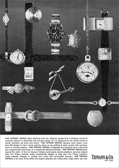 TIFFANY JEWELRY 1960