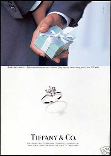Tiffany Co Diamond Engagement Ring 1998