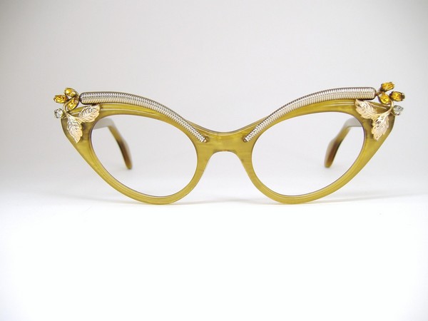 Vintage-Schiaparelli-Cat-Eye-Eyeglasses-Frame