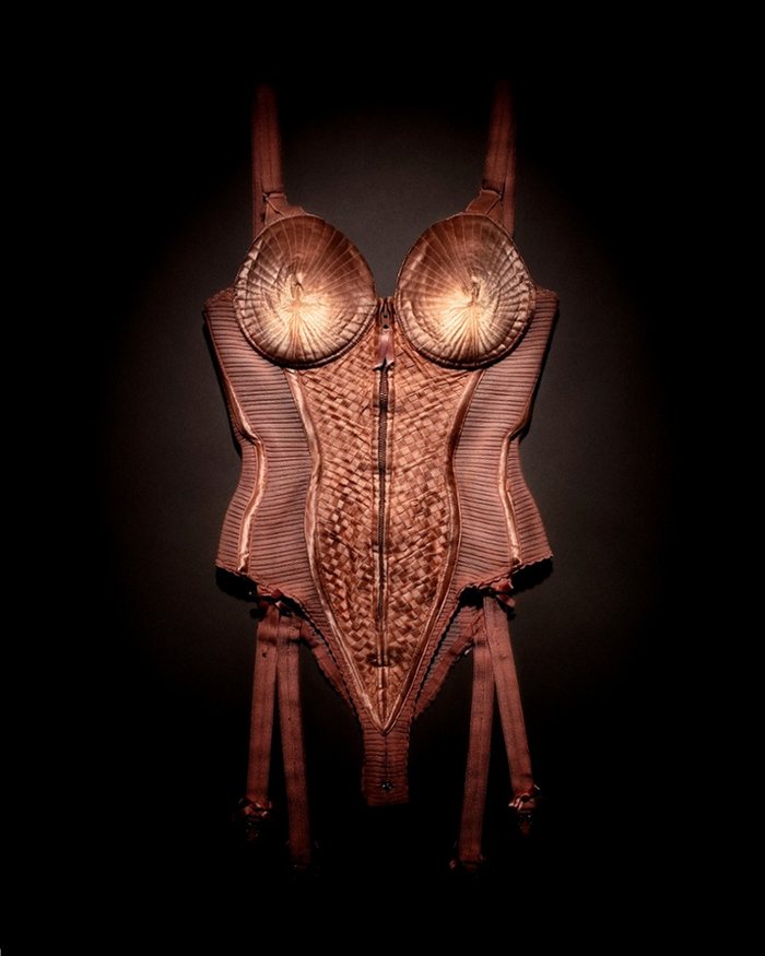 The corset worn by Madonna on her Blond Ambition World Tour in 1990
