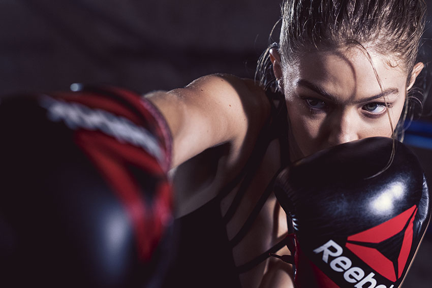GIGI HADID JOINS FORCES WITH REEBOK TO TELL NEXT PHASE OF BE MORE HUMAN CAMPAIGN 4