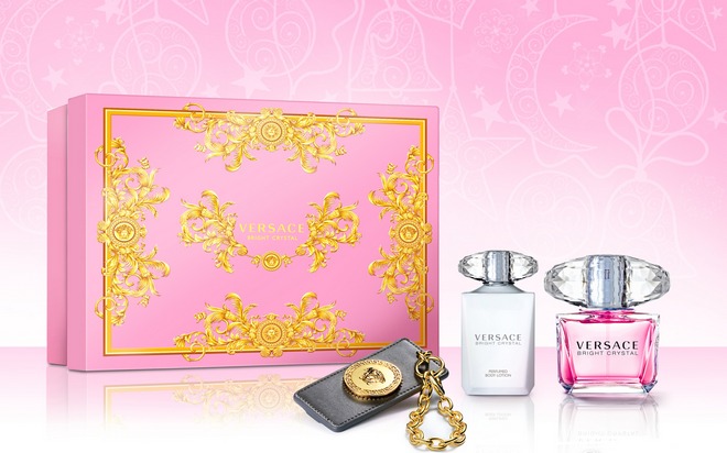 Versace Bright Crystal edt 90ml  losion za tijelo 100ml  privjesak -679kn 2