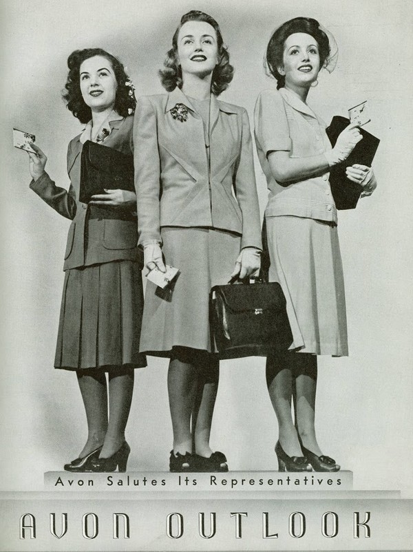 1942 Avon Ladies in war