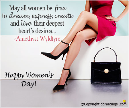 Happy Womens day to all of you