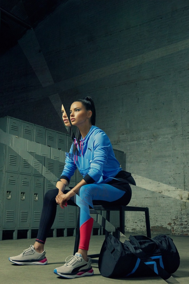 Adriana Lima PUMA LQD Cell Shatter XT Shift Campaign02