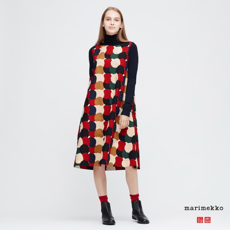 Uniqlo Marimekko A Line Sleeveless Dress