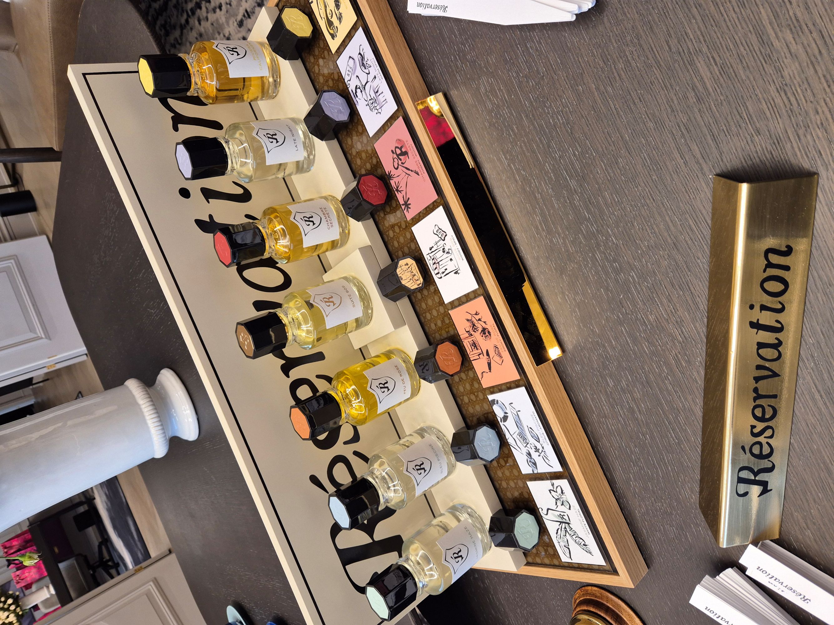 TOP PARFUMERIJE # Réservation donosi mirise kao osobna putovanja i intimne priče, inspirirano hotelima, od jutra do mraka