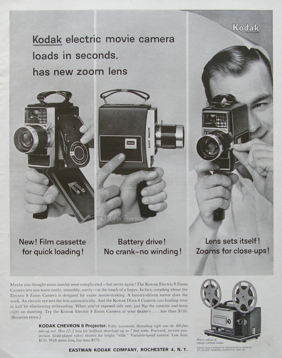 1963 Kodak Electric Movie Camera