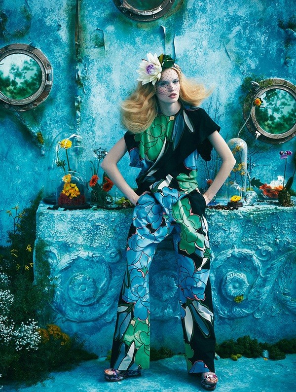 Luisa Bianchin by Sandrine Dulermo Michael Labica Glamour Italia April 2015-4