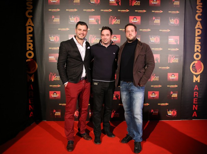 Escape Room Arena team Zvonko Zemljic Mitja Safar i Tomaz Krmac