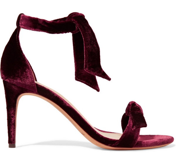 Alexandre-Birman-Clarita-Bow-Embellished-Velvet-Sandals