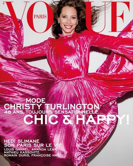 Christy Turlington Vogue Paris April 2017 Cover Editorial01
