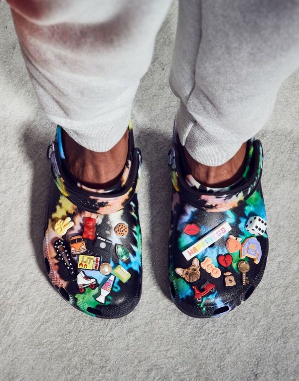 CLASSIC TIE DYE GRAPHIC CLOG cr